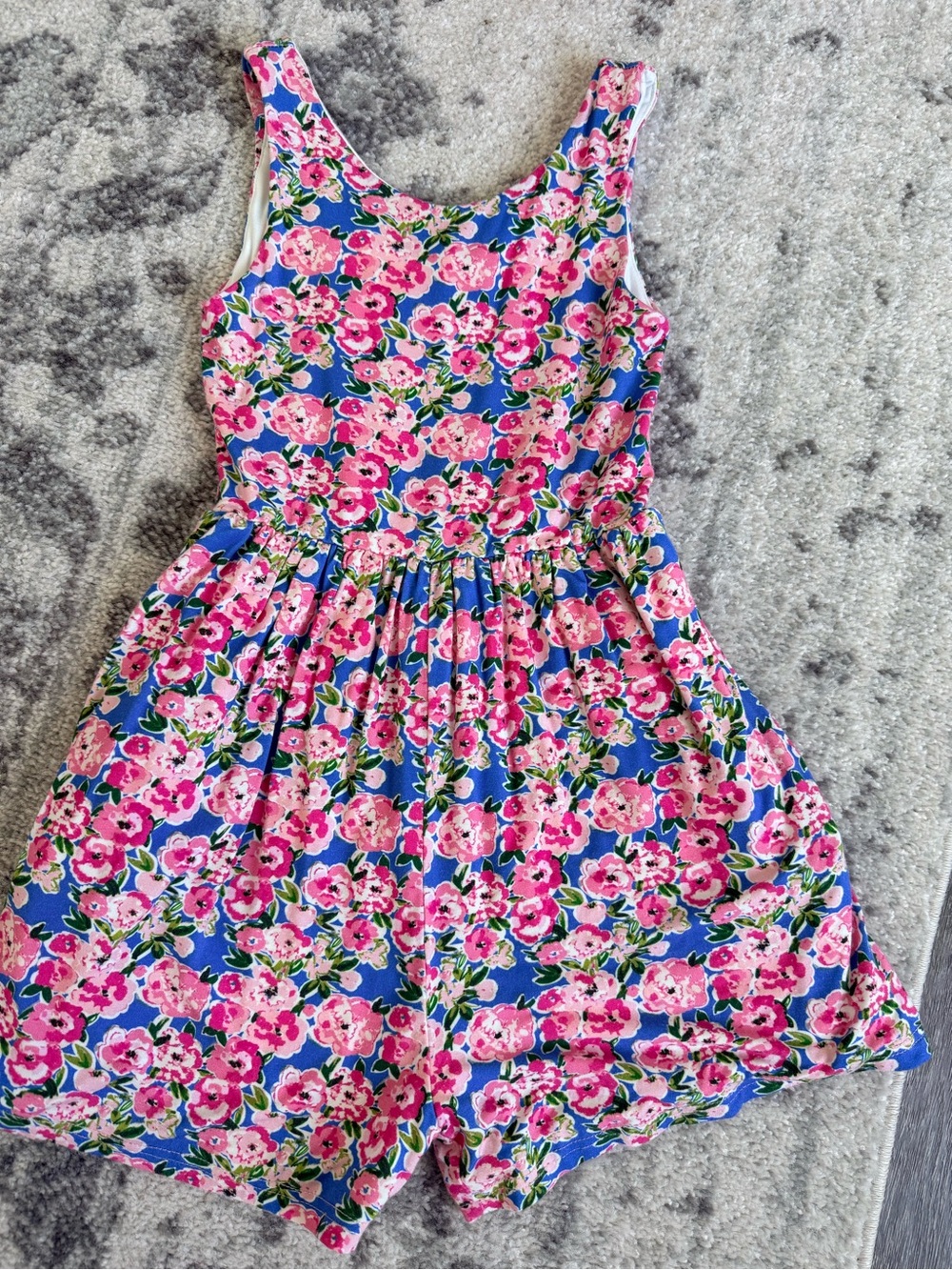 Girls 8Y SweetHoney floral romper